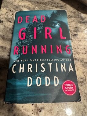HQ Dead Girl Running Coffee Table Book - Teal & Hot Pink Cover